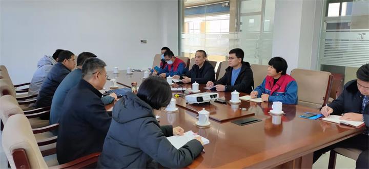 寧津縣工信局赴企業進行政策宣講